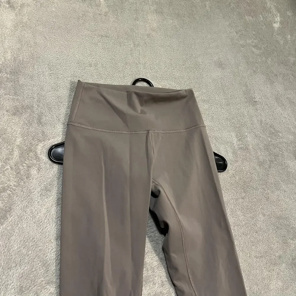 Lululemon Wunder Under Leggings Womens 6 Mauve High Rise 26